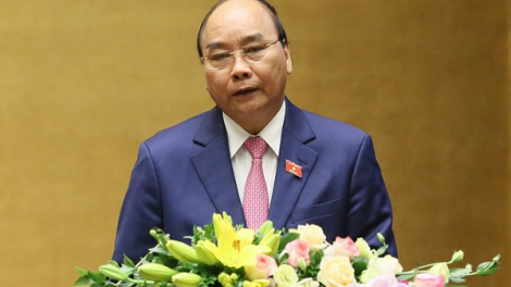 Thủ tướng Nguyễn Xuân Phuc t’ơơi t’mooh đhị Quốc hội
