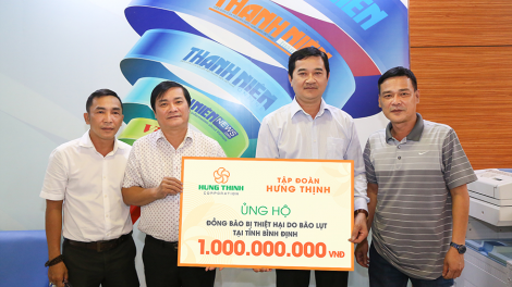 Tập đoàn Hưng Thịnh đoọng lâh 3,2 tỷ đồng zup zooi đhanuôr Bình Định crêê rau bil coh cr’chăl đhí boo ga măc