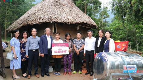 VOV miền Trung lâng Agribank pa đơp pr’hêl liêm loom đoọng ha pr’loọng đong zr’năh k’đhap da ding ca coong Quảng Nam