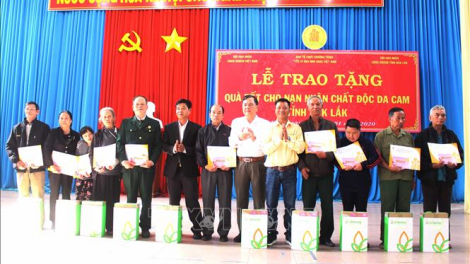 Cher đoọng pr’hêl ha manuyh crêê chất độc da cam đhị Đắk Lắk