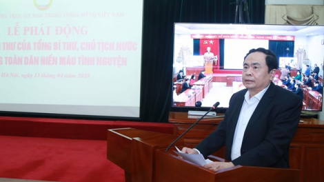 Chủ tịch UBTW MTTQ Việt Nam Trần Thanh Mẫn; T’đang moon pa zêng đha nuôr đoọng a ham tình nguyện