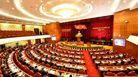 T’ngay pa bhrợ thu 3 âng Hội nghị g’luh 13 Ban Chấp hành Trung Ương Đảng khoá XII