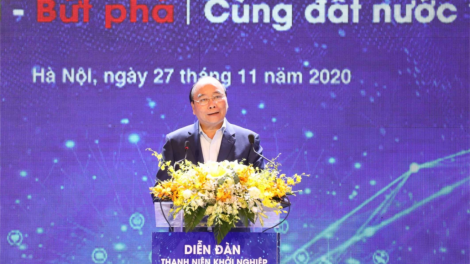 Thủ tướng Nguyễn Xuân Phúc pâh Đhị prá xay Đha đhâm c’mâr tơơp bhrợ cha c’moo 2020