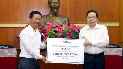 Lâh 2.200 tỷ đồng chroi đoọng ha bh’rợ zâl cha groong pr’luh cr’ăy Covid-19 đươi ooy Mặt trận