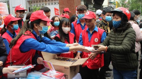 Hội Chữ thập đỏ Việt Nam đh’rưah lướt zêl, cha groong pr’luh cr’ay nCoV