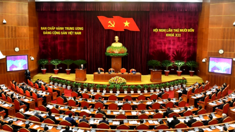 Xa nay xay truih báo chí t’ngay bhrợ bhiệc g’lúh 2 âng Hội nghị g’lúh 14 Ban Chấp hành Trung ương Đảng khoá 12
