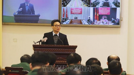G’luh tr’nơơp quân đội t’đang moon prang k’tiêc đoọng zêl lâng cha groong COVID-19