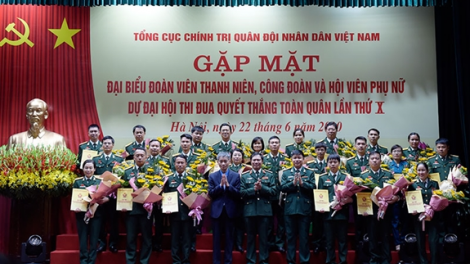 Tổng cục Chính trị: Tr’lưm mặt đại biểu đoàn viên đha đhâm c’moor công đoàn lâng pân đul pấh Đại hội Thi đua quyết thắng