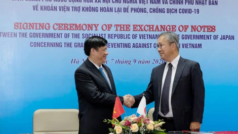 Nhật Bản zup zooi k’nặ 500 tỷ đồng zooi Việt Nam zêl, cha groong pr’luh Covid-19