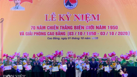 Hơnh deh 70 c’moo chiến thắng Biên giới 1950 lâng Trông pa chô tỉnh Cao Bằng ( 3/10/1950-3/10/2020)