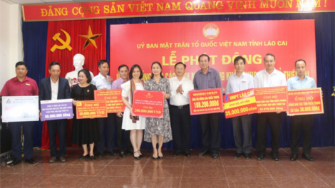 Mặt trận Tổ quốc tỉnh Lào Cai t’đang k’đươi k’noọ 3 tỷ đồng zooi miền Trung