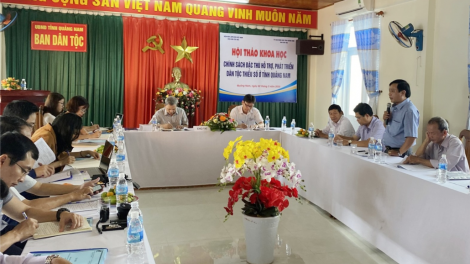 Quảng Nam: Bấc chính sách zup zooi đhanuôr acoon coh lâng da ding k’coong