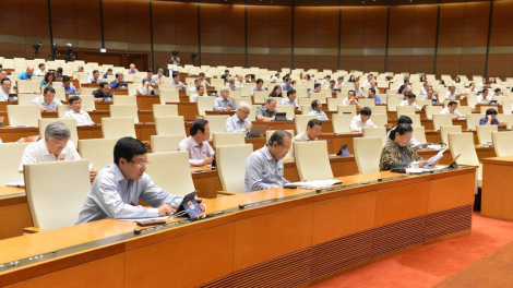Quốc hội nắc tợơp k’rong họp g’luh 2