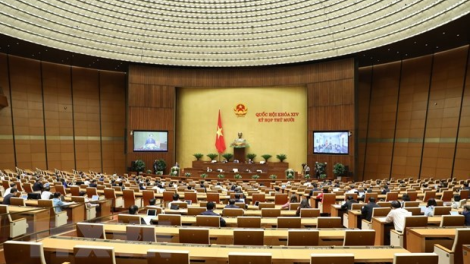Quốc hội prá xay đăh bh’rợ zêl cha groong apêê lết mốp lâng bh’rợ t’tông k’rooch