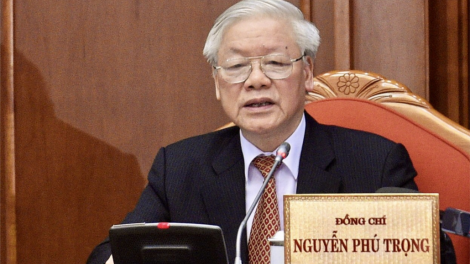 Bhrợ têng xang Hội nghị Trung ương 12, Khoá XII: Tổng Bí thư, Chủ tịch k’tiêc k’ruung Nguyễn Phú Trọng: Rơợt lâng cr’noọ bh’rợ âng pazêng c’bhuh arọp abhuy ta bơơn pa hư, bhrợ tr’pác, bhrợ t’bil rau têêm ngăn âng k’tiêc k’ruung hêê