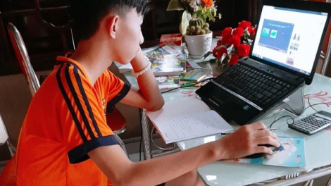 Thừa Thiên Huế: học sinh da ding ca coong lưm k’đhap học đăh mạng