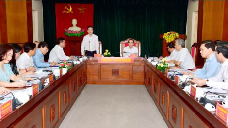 Trưởng Ban Tuyên giáo Trung ương Võ Văn Thưởng bhrợ bhiệc đhị Tuyên Quang