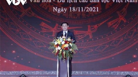 Chủ tịch Quốc hội pâh bh’rợ bhiệc bhan đợ t’ngay: Đại đoàn kết acoon coh- C’kir văn hoá Việt Nam c’moo 2021