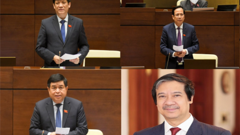 4 Bộ trưởng t’ơơi pa chô rau ta mooh đhị pr’họp g’luh 2, cr’chăl pr’họp g’luh 2, Quốc hội khóa 15