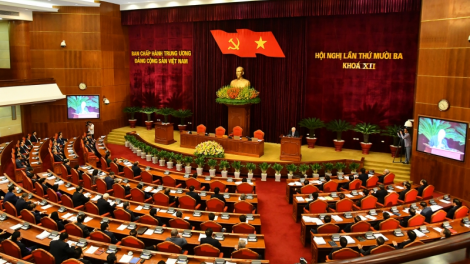 Đhanuôr miền Trung tin đươi ooy bh’nơơn Hội nghị g’luh tr’nợơp BCH TW Đảng khóa 13