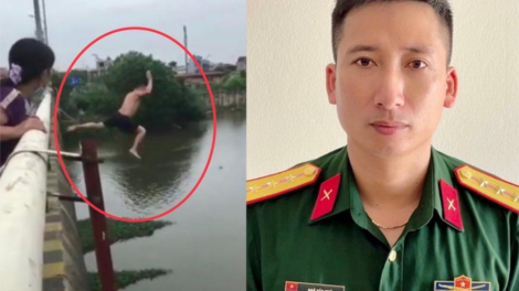Bộ trưởng Bộ Quốc phòng Phan Văn Giang pa gơi thư hơnh déh Thượng uý Quân nhân chuyên nghiệp Ngô Văn Thứ