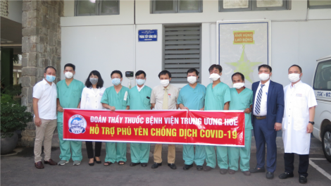Apêê bác sĩ Bệnh viện Trung ương Huế mọt ooy Phú Yên zooi zâl cha groong Covid-19