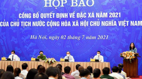 Chủ tịch k’tiêc k’ruung quyết định n’đăh đặc xá c’moo 2021
