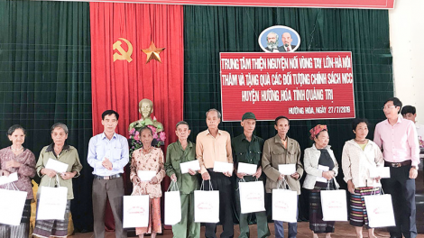 Hướng Hoá-Quảng Trị: Lêy chắp bh’rợ đền ơn đáp nghĩa