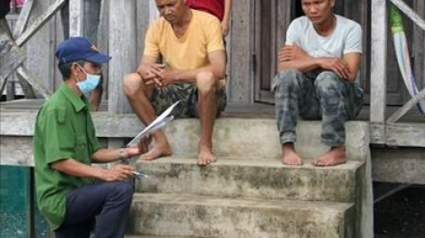 Chr’hoong Sông Hinh, tỉnh Phú Yên pazưm xay moon bầu cử lâng zêl cha groong Covid-19 cóh zr’lụ đhanuôr acoon cóh