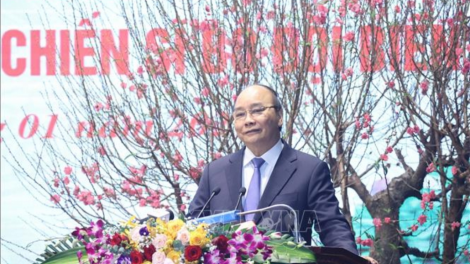 Thủ tướng giao lưu trực tuyến lâng bộ đội biên phòng đhị c’noong k’tiêc