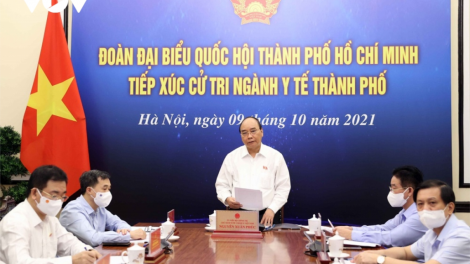 Chủ tịch k’tiêc k’tiếc k’đươi moon TPHCM zooi apêê vel đong coh zr’lụ zêl, cha groong Covid-19