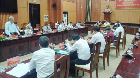 Quảng  Nam: Hội thảo xay moon đợ g’luh Đại hội Đảng bộ chr’hoong Đông Giang lâng Đảng bộ chr’hoong Tây Giang