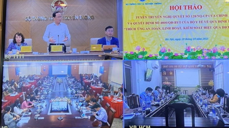 Hội thảo xay truih Nghị quyết 128 âng Chính phủ coh đhr’năng t’mêê