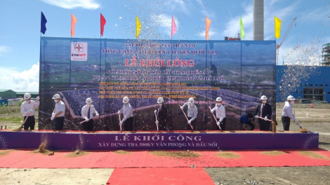 Gr’hoọt moon tệêm ngăn đh’năng bhrợ têng dự án a ngoọn điện 500 kV Vân Phong-Vĩnh Tân