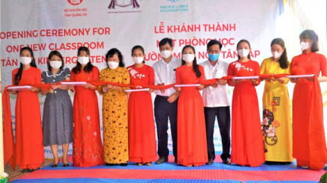 Pa luih phòng học mầm non đoọng ha p’niên zr’lụ da ding ca coong Quảng Trị