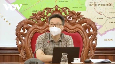 Phó Thủ tướng Vũ Đức Đam lêy cha mệêt bh’rợ zêl, cha groong pr’luh đhị ĐBSCL