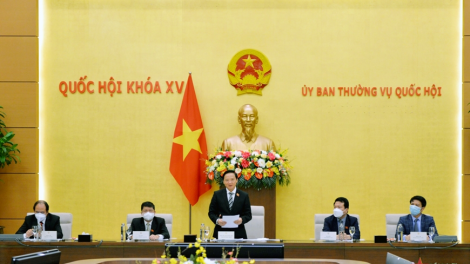 Phó Chủ tịch Quốc hội Nguyễn Khắc Định lưm đha đhâm c’mor khuych goo liêm choom bhlầng