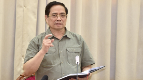 Thủ tướng Phạm Minh Chính bhrợ bhiệc lâng TP HCM ooy đhr’năng pr’luh cr’ăy Covid-19