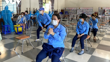 Đà Nẵng: Xay moon 14 cha năc crêê pr’luh SARS-CoV-2 coh Công ty TNHH Điện tử Việt Hoa