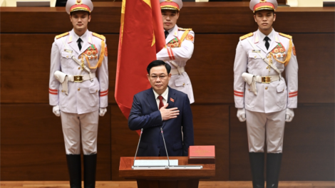 T’cooh Vương Đình Huệ Chủ tịch Quốc hội t’mêê dzoong gr’hoót k’đhơợng bhrợ bh’rợ