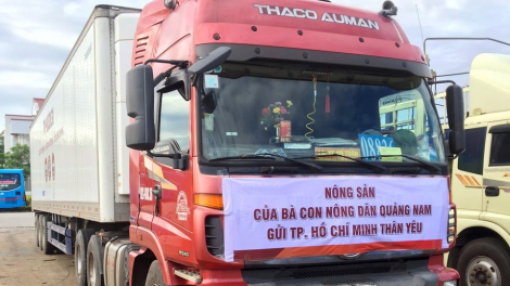 Quảng Nam: Bhrợ têng xang bh’rợ đơơng đoọng 100 tấn ch’neh, ch’na ooy TP.HCM