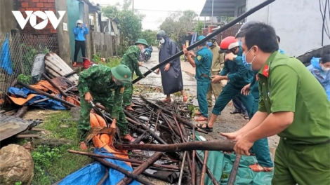 Quảng Ngãi: K’ha riêng cán bộ, chiến sĩ zooi đhanuôr pa liêm đong ặt tu đhí a muốt bhrợ tân jâh