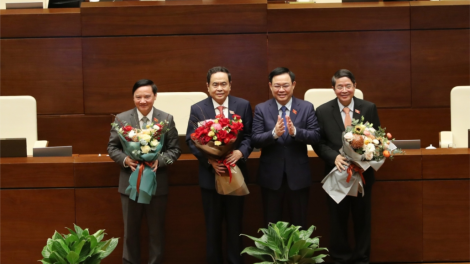 T’cooh Trần Thanh Mẫn, Nguyễn Khắc Định, Nguyễn Đức Hải crêê bhrợ Phó Chủ tịch Quốc hội