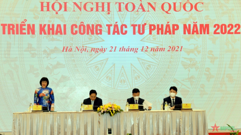 Thủ tướng pấh hội nghị prang k’tiếc k’ruung xay bhrợ bh’rợ tư pháp 2022