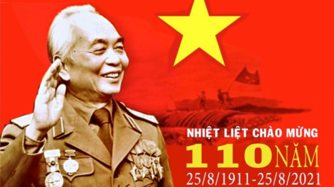 Bhiệc bhan hay k’noọ 110 c’moo t’ngay n’niên Đại tướng Võ Nguyên Giáp