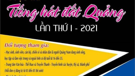 Tr’thi “Pr’hát k’tiếc Quảng” g’luh 1 c’moo 2021