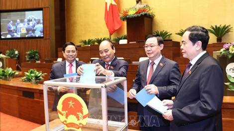 Quốc hội bầu  Chủ nhiệm muy bơr Ủy ban âng Quốc hội, Tổng Thư ký Quốc hội lâng Tổng Kiểm toán Nhà nước