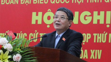Phó Chủ tịch Quốc hội Nguyễn Đức Hải bơơn k’đươi moon ting pâh Đại biểu Quốc hội coh Quảng Nam