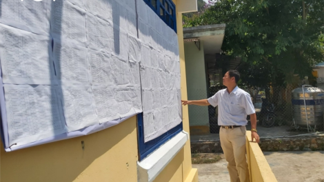 Đhanuôr da ding k’coong Quảng Nam mâng loom pâh ooy t’ngay bhiệc bhan bầu cử