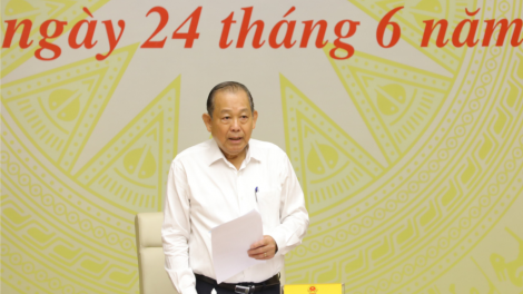Phó Thủ tướng Thường trực k’đhơợng bhrợ pr’hop Ban k’đhơợng xay pa dưr tr’mông tr’meh – pr’ăt tr’nơt đha nuôr acoon coh